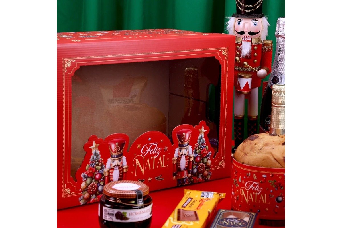 embalagem de natal para kit
