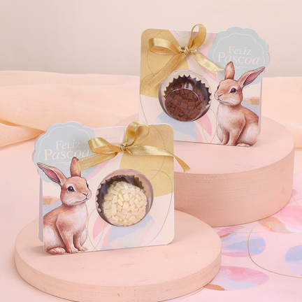 Caixa com Visor para 20 Doces Chocolate (10 unidades)