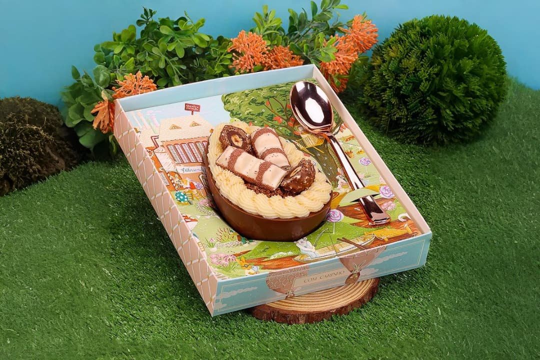 ovo de chocolate embalado