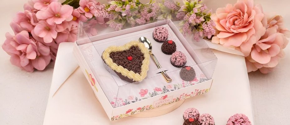 Dia dos Namorados na confeitaria: kits irresistíveis e embalagens que encantam